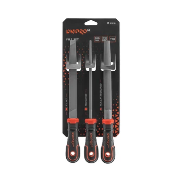 Fémreszelő készlet Dnipro-M 200 mm (3 részes)