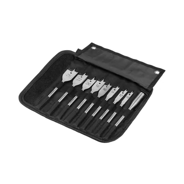 Laposfúró készlet hosszabbítóval, tokban Dnipro-M 10-25 mm (10 részes)