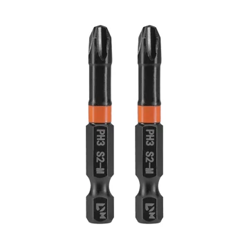 Torziós ütvecsavarozó bit Dnipro-M PH3 50 mm (2 db)