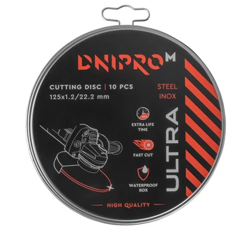 Vágókorong Dnipro-M Ultra 125*1.2/22.2 mm (10 db/cs)