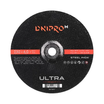 Nagyolókorong Dnipro-M ULTRA 230 mm 6.0 mm 22.2 mm
