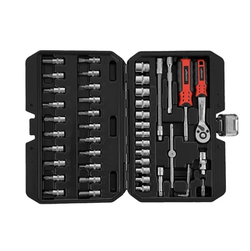 Szerszámkészlet Dnipro-M Ultra Super Lock S2 1/4" (46 részes)