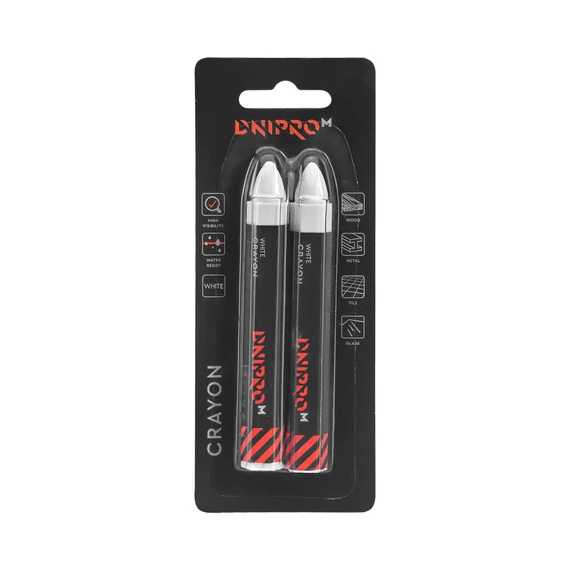 Jelölőkréta Dnipro-M viaszos fehér