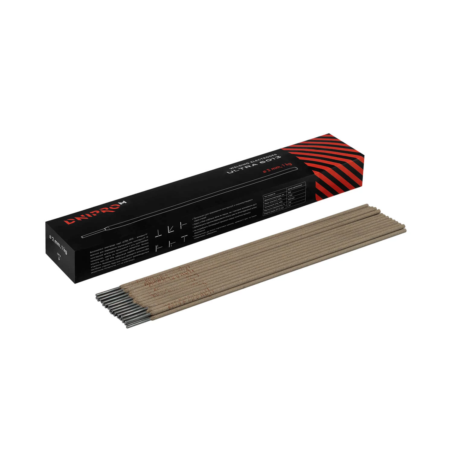 Elektróda Dnipro-M ULTRA 6013 2 mm 1 kg