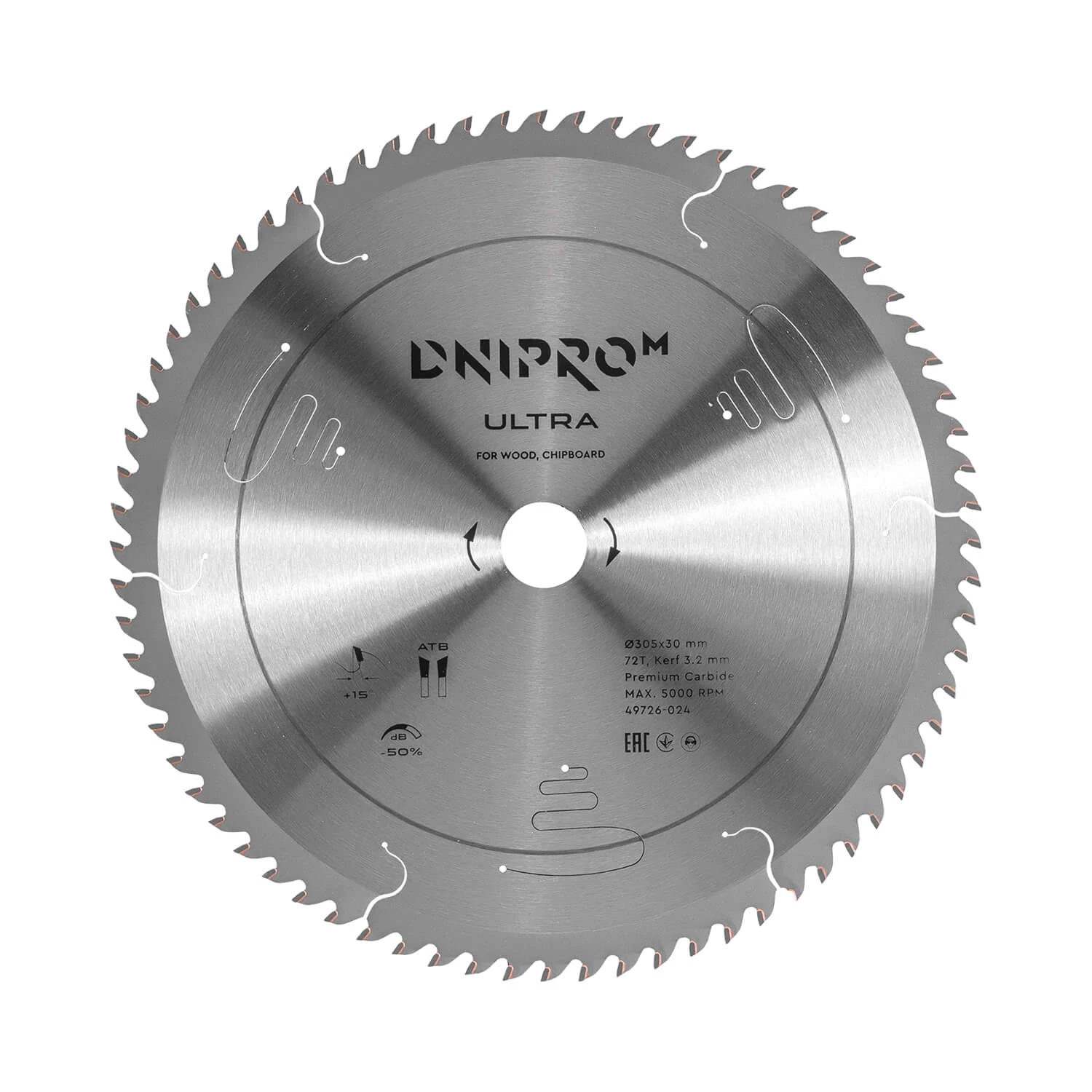 Körfűrészlap Dnipro-M ULTRA 305x30 mm 72T